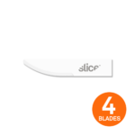 Ceramic Craft Knife Blades (Curved Edge, Rounded Tip)