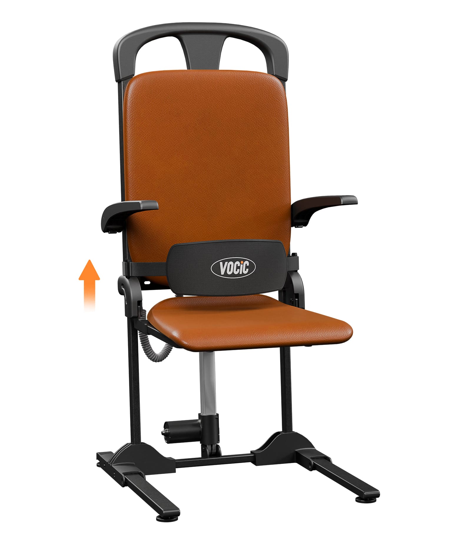 Electric Floor Lift Chair VOCIC AX15 440lbs Capacity Ergonomic Arms Portable Mobility Aid