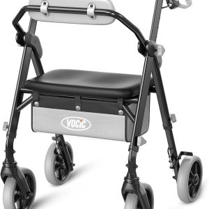 VOCIC Z11 Lightweight Foldable Rollator Walker