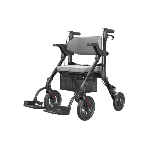 VOCIC Z51 Shift Combo 2-In-1 Rollator Walker & Transport Chair