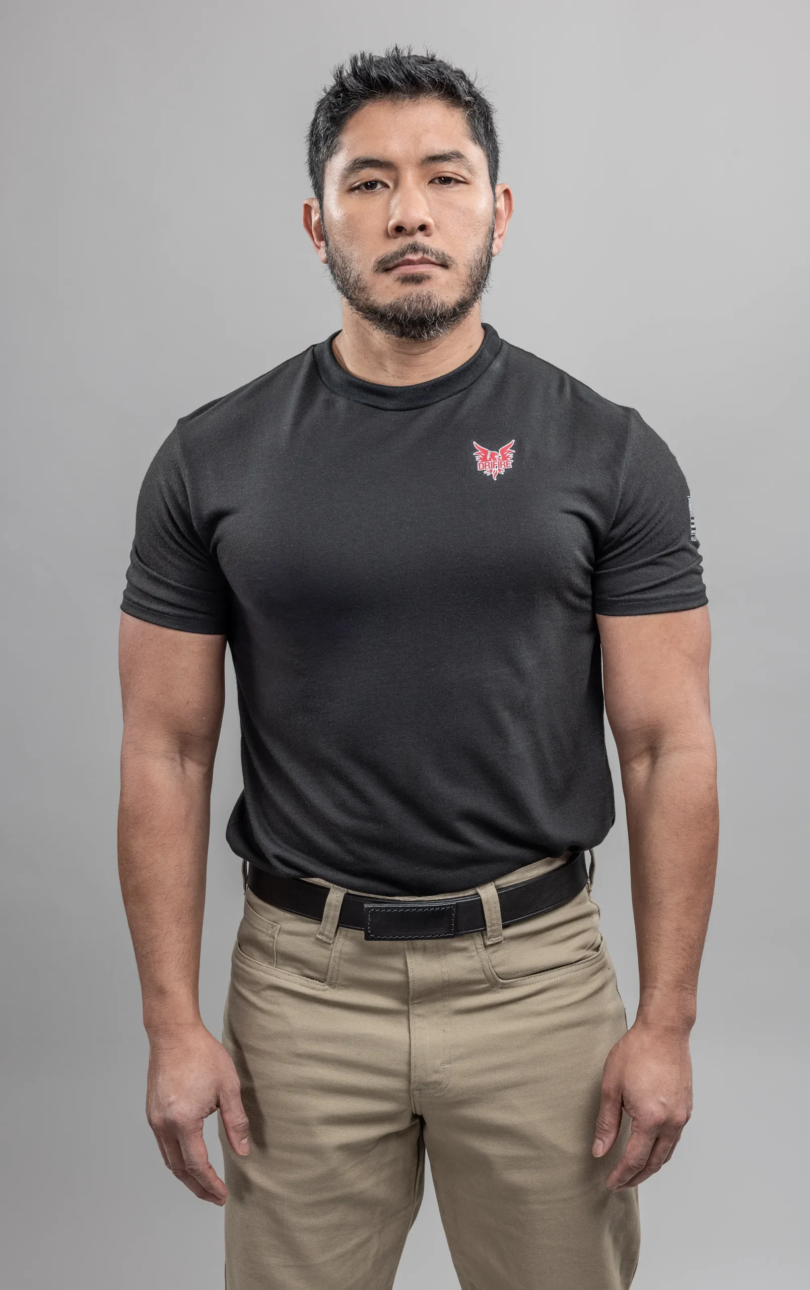 Flame Resistant DRIFIRE® Phoenix FR Short Sleeve T-Shirt CAT 1 Patriotic Graphic Moisture Wicking Made in USA